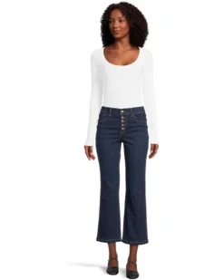 Madewell Kick Out In Rinse With Patch Pocket In Larkspur | Jeans -Bold Closet Shop 61 d6wJpkKL. AC SR736920