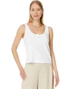 Madewell Pointelle Henley Tank | Shirts & Tops