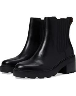 Madewell The Gwenda Platform Ankle Boot in Leather | Boots