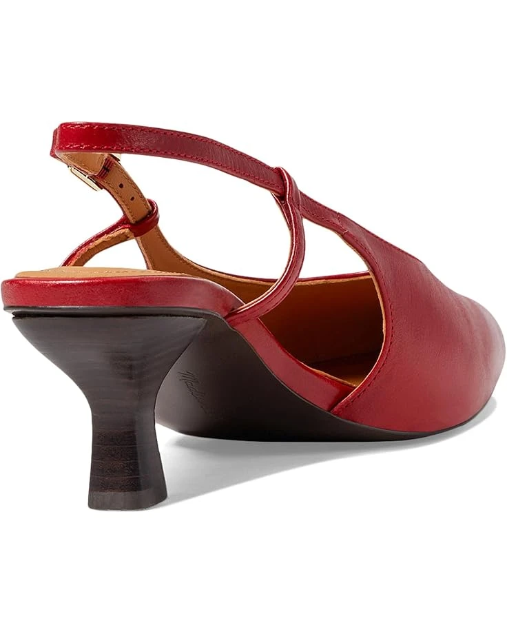 Madewell The Debbie Slingback Pump In Leather | Heels 5 Madewell The Debbie Slingback Pump In Leather | Heels - Image 5