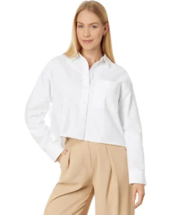 Madewell The Signature Oxford Crop Shirt | Shirts & Tops