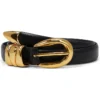 Madewell Triple Metal Keeper Belt | Belts