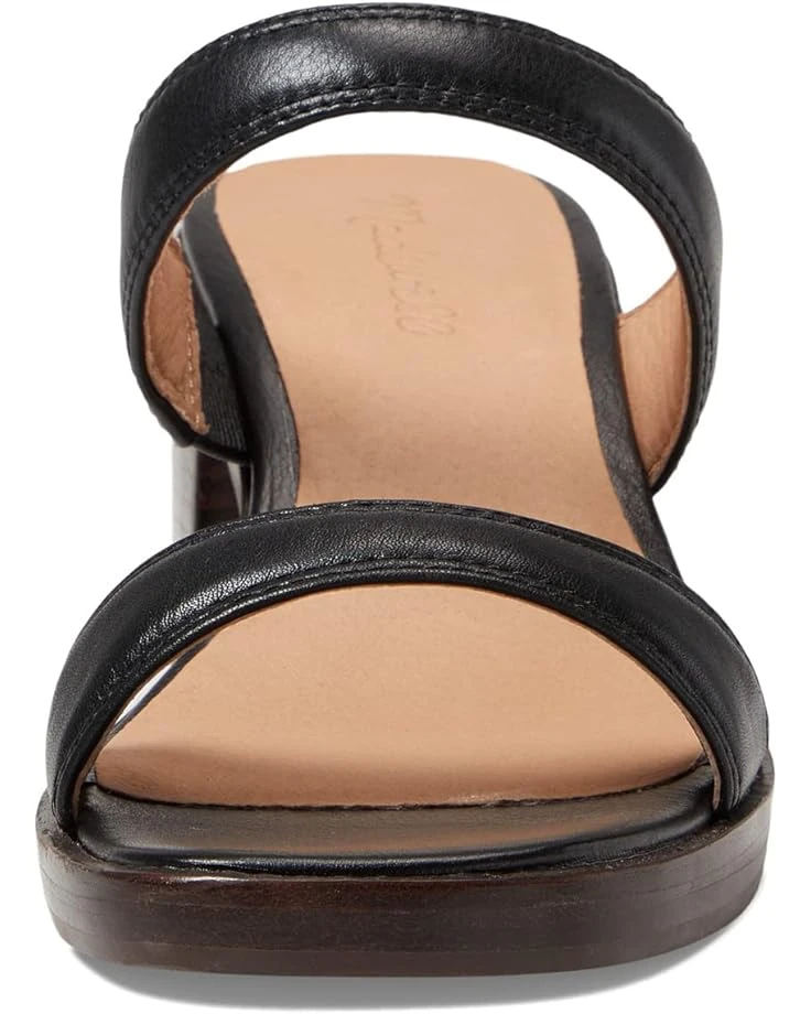 Madewell The Saige Double-Strap Sandal in Leather | Heels 2 Madewell The Saige Double-Strap Sandal in Leather | Heels - Image 2