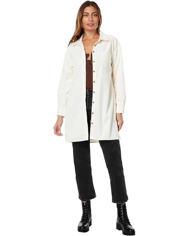 Madewell Corduroy Easy Mini Shirtdress | Dresses 4 Madewell Corduroy Easy Mini Shirtdress | Dresses - Image 4