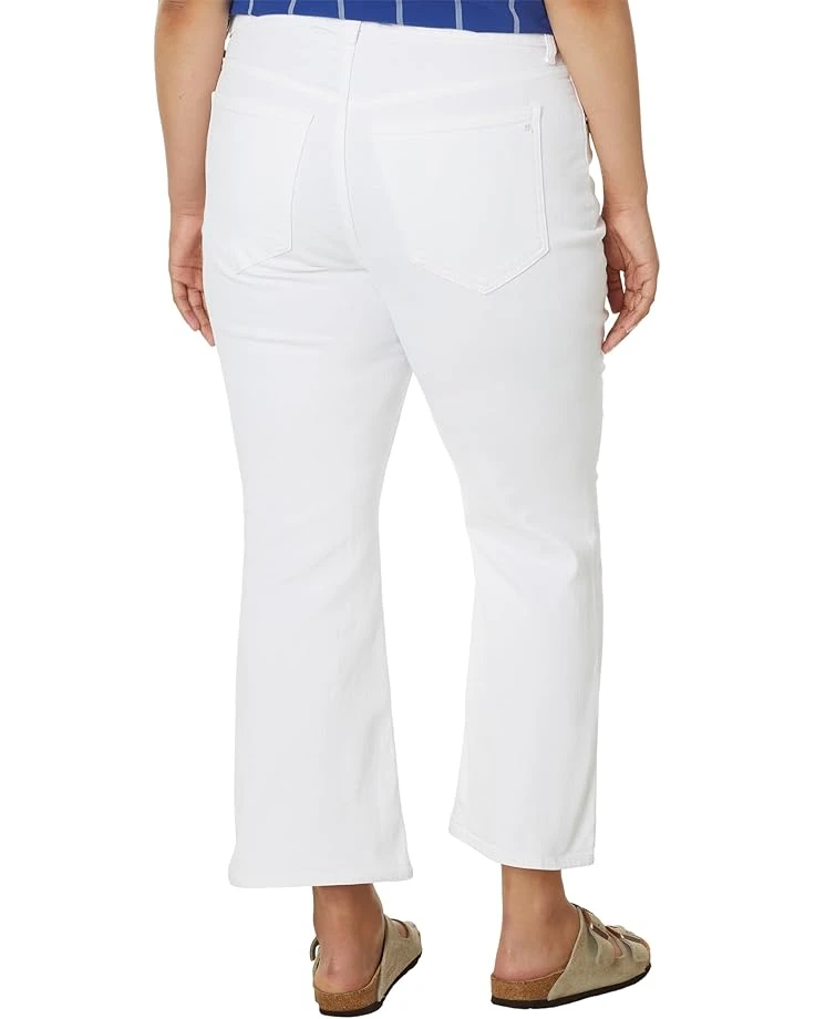 Madewell Plus Curvy Kick Out Crop Jeans in Pure White 2 Madewell Plus Curvy Kick Out Crop Jeans in Pure White - Image 2