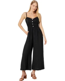 Madewell Sleeveless Wide-Leg Jumpsuit in 100% Linen | Jumpsuits & Rompers -Bold Closet Shop 61JGZKJJOdL. AC SR736920