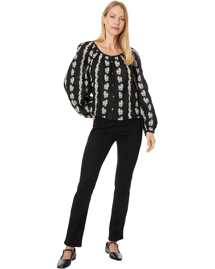 Madewell Midrise Stovepipe in Black Rinse Wash | Jeans 4 Madewell Midrise Stovepipe in Black Rinse Wash | Jeans - Image 4