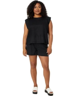 Madewell Plus Bateau-Neck Tank in 100% Linen | Shirts & Tops -Bold Closet Shop 61N36mEsGSL. AC SR736920