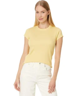 Madewell Supima® Rib Tee | Shirts & Tops -Bold Closet Shop 61P4WfN8ntL. AC SR736920