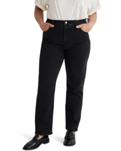 Madewell '90s Straight Jeans in Belmere Wash