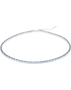 Madewell Tennis Collection Baguette Crystal Necklace | Necklaces