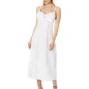 Madewell Sweetheart Midi Dress in Linen-Cotton Blend | Dresses