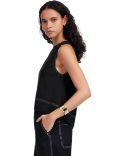 Madewell Suki Top - 100% Linen | Shirts & Tops -Bold Closet Shop 61UV6MfNJyL. AC SR736920