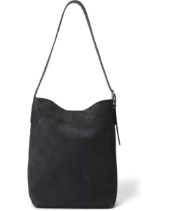 Madewell The Essential Bucket Tote in Suede | Handbags