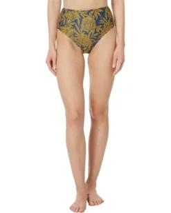 Madewell High-Waisted Bikini Bottom in Floral | Swimwear
