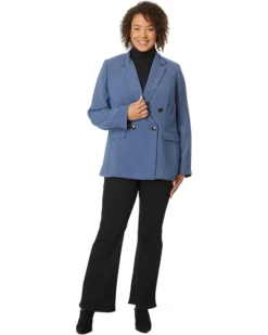 Madewell The Plus Rosedale Blazer in Crepe | Coats & Outerwear -Bold Closet Shop 61n0mdKvwEL. AC SR736920