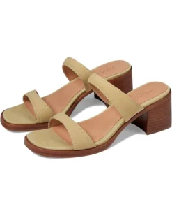 Madewell Ora Double Strap Sandal Strap Nubuck | Heels -Bold Closet Shop 61pbFG7k03L. AC SR736920