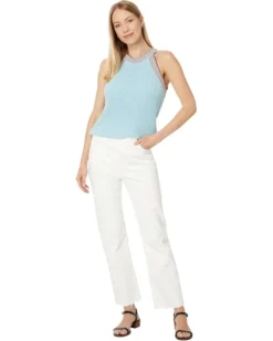 Madewell The '90s Straight Crop Jean in Tile White: Raw-Hem Edition | Jeans -Bold Closet Shop 61qRwAltK5L. AC SR736920
