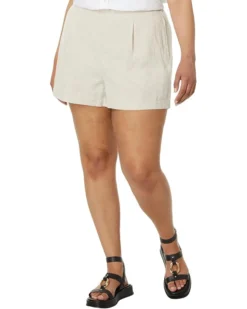 Madewell Clean Pull-On Shorts in 100% Linen