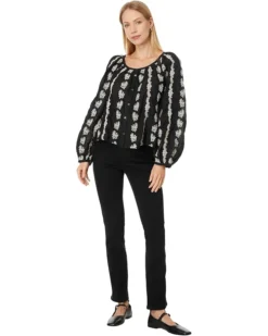 Madewell Embroidered Emilina Top - 3/4 Sleeve | Shirts & Tops -Bold Closet Shop 61vcOrhqwfL. AC SR736920