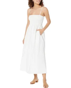 Madewell Theo Sleeveless Midi Dress | Dresses