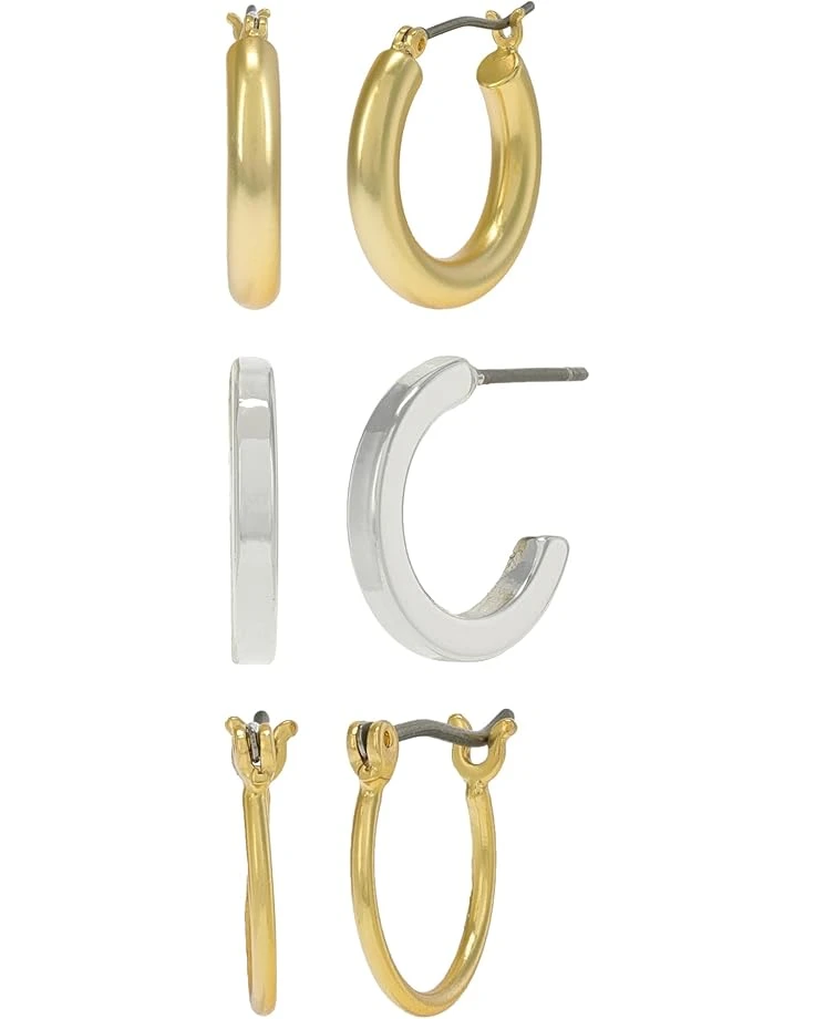 Madewell Three-Pack Hoop Earring Set | Earrings 1 Madewell Three-Pack Hoop Earring Set | Earrings