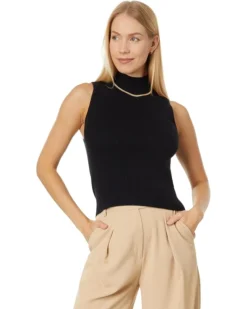 Madewell Wide Rib Mockneck Sweater Tank | Sweaters