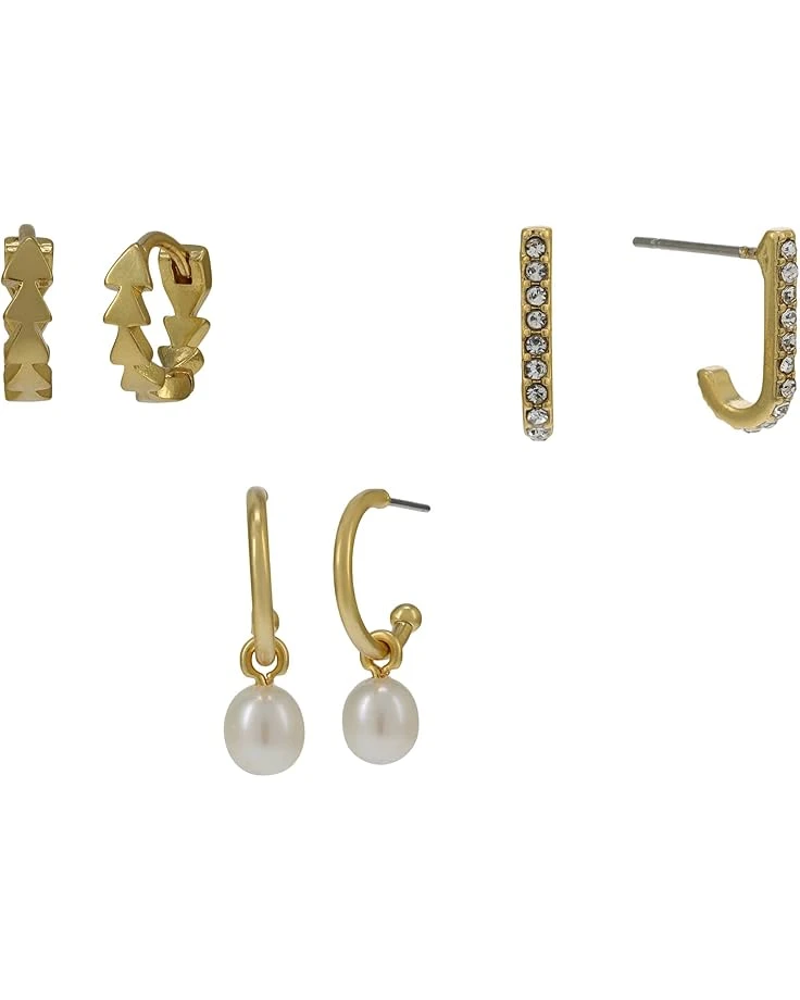 Madewell Classique Hoop Earring Set | Earrings 1 Madewell Classique Hoop Earring Set | Earrings