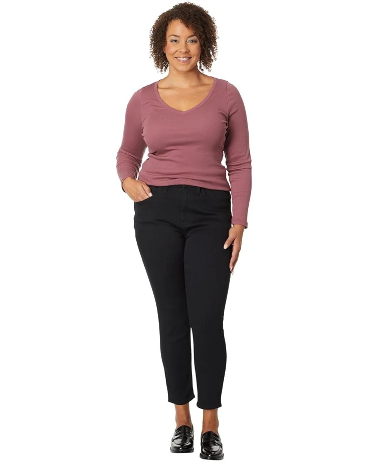 Madewell Plus 9" Mid-Rise Roadtripper Skinny Jeans in Bennett Wash 4 Madewell Plus 9" Mid-Rise Roadtripper Skinny Jeans in Bennett Wash - Image 4