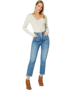 Madewell Ibiza V-Neck Cinched Slim Pullover | Sweaters -Bold Closet Shop 71 0A8cVPJL. AC SR736920