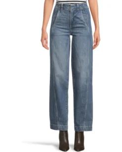 Madewell Tapered Trouser In Rinse In Concho Wash | Jeans