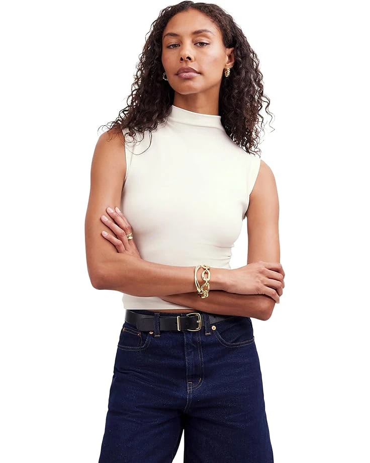 Madewell Funnel Neck Muscle Tee | Shirts & Tops 1 Madewell Funnel Neck Muscle Tee | Shirts & Tops