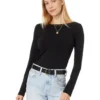 Madewell Long Sleeve Ballet Back Tee | Shirts & Tops