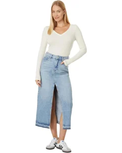 Madewell V-Neck Long-Sleeve Tee | Shirts & Tops -Bold Closet Shop 713Y ISmg7L. AC SR736920