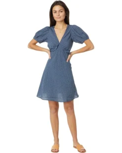 Madewell Puff-Sleeve Ruffle Mini Dress in Polka Dot | Dresses -Bold Closet Shop 713dyMBFckL. AC SR736920