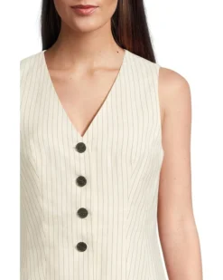 Madewell Cass Vest - Pinstripe Linen | Coats & Outerwear -Bold Closet Shop 714KJzWZgYL. AC SR736920