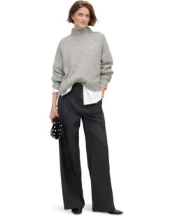 Madewell Fluffy Wool Balham Hi-Low Turtle | Sweaters -Bold Closet Shop 715iASgCnL. AC SR736920