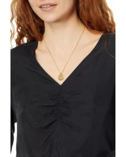Madewell Brushed Ruched-Front Top | Shirts & Tops -Bold Closet Shop 71GL5uHyzRL. AC SR736920