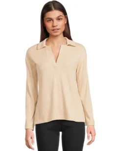 Madewell Relaxed Polo Cozy Rib | Shirts & Tops