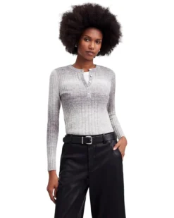 Madewell Spacedye Lightweight Alpaca Madison Henley | Shirts & Tops