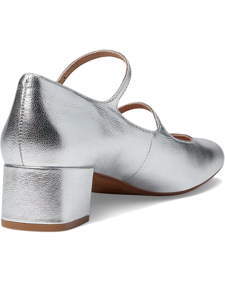 Madewell The Nettie Heeled Mary Jane in Metallic Leather | Heels 5 Madewell The Nettie Heeled Mary Jane in Metallic Leather | Heels - Image 5