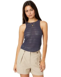 Madewell Crochet-Knit Cutaway Tank | Shirts & Tops