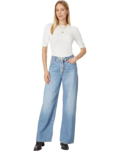 Madewell Calla Snowy Lace Short Sleeve Elbow Tee | Shirts & Tops -Bold Closet Shop 71K6UlsEZOL. AC SR736920