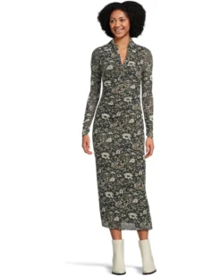 Madewell Chandra Midi Dress - Stretch Mesh | Dresses