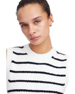 Madewell Stripe Seneca Cotton Boucle Tank | Sweaters -Bold Closet Shop 71NLYijOO1L. AC SR736920