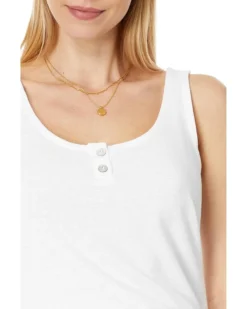 Madewell Pointelle Henley Tank | Shirts & Tops -Bold Closet Shop 71NjilAdixL. AC SR736920