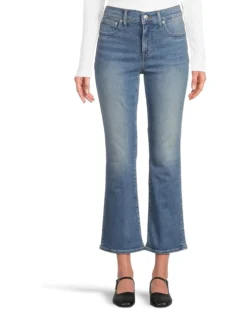 Madewell Kick Out Crop Jeans in Oneida Wash