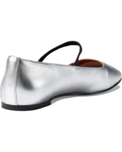 Madewell The Greta Ballet Flat in Metallic Leather | Flats -Bold Closet Shop 71QRwM9BaYL. AC SR736920