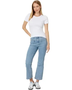 Madewell Kick Out Crop Jeans in Penman Wash: Patch Pocket Edition -Bold Closet Shop 71S4tPTXKSL. AC SR736920