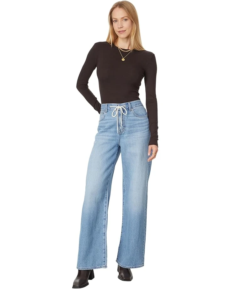 Madewell Modal Rib Long Sleeve Crew Neck | Shirts & Tops 4 Madewell Modal Rib Long Sleeve Crew Neck | Shirts & Tops - Image 4